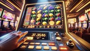 Pengguna ponsel melakukan navigasi platform klub VIP melalui layar sentuh yang dioptimalkan